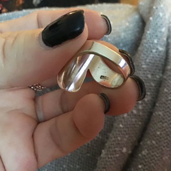 🔥 2 for 50$ 💥 Sterling silver wavy ring - Picture 5 of 9